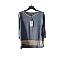 maglia avio e beige