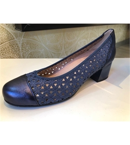 Gioseppo Slingback Décolleté traforata in pelle intrecciata Nero Donna  Canadice
